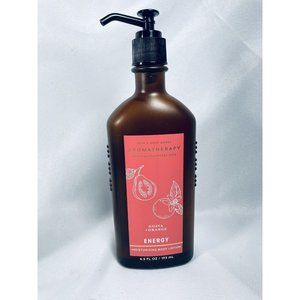 Bath & Body Works Aromatherapy Energy Lotion 6.5 oz Glass Bottle Pump